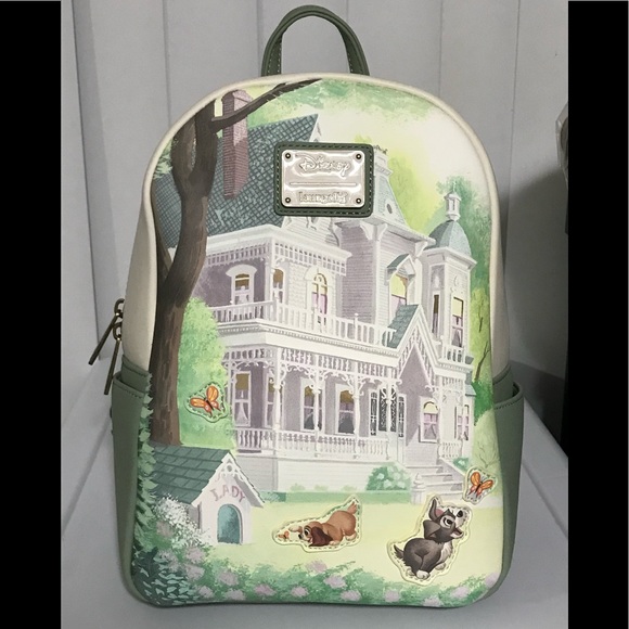 loungefly lady and the tramp backpack